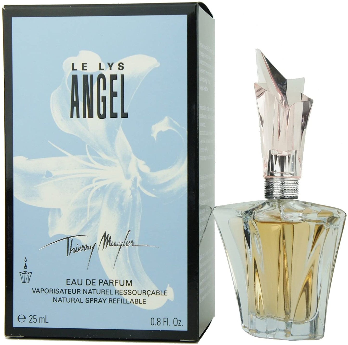 Thierry Mugler Angel Le Lys utgått duft-Thierry Mugler Angel Lily Le Lys-Thierry Mugler-25ml Retail Pakket-lukttoimpress