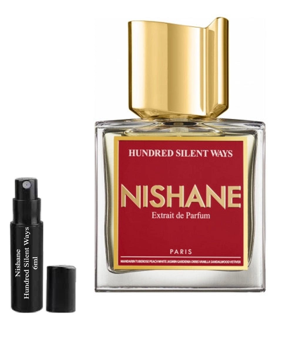 Nishane Hundred Silent Ways 6ml 0,20 fl. o.z. amostra de parfum, Nishane Hundred Silent Ways 6ml 0,20 fl. o.z. 官方香水样品, Mostră de parfum Nishane Hundred Silent Ways 6ml 0,20 fl. o.z., Nishane Hundred Silent Ways 12ml 0,41 fl. o.z. vzorek parfému, Nish