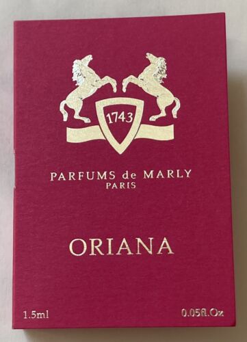 Parfums De Marly Oriana offisielle duftprøver 1,5 ml 0,05 fl. o.z.