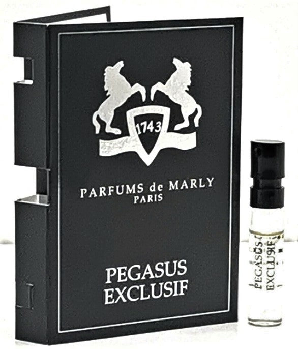 Parfums De Marly Pegasus Exclusif offisiell parfymeprøve 1,5 ml 0,05 fl. o.z. parfymetester Parfums De Marly Pegasus Exclusif offisiell parfymeprøve 1,5 ml 0,05 fl. o.z. parfymetester