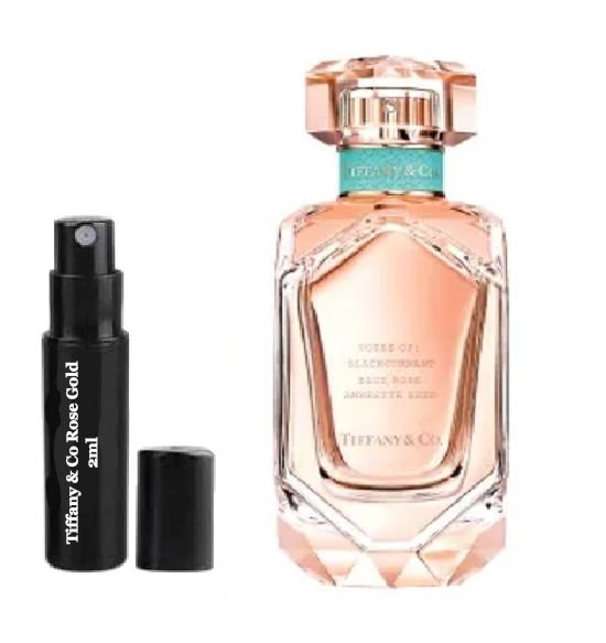 TIFFANY & CO ROSE GOLD Parfümproben, TIFFANY & CO ROSE GOLD parfum stalen, TIFFANY & CO ROSE GOLD parfymeprøver, Campioni di profumo TIFFANY & CO ROSE GOLD, TIFFANY & CO ROSE GOLD の邦ルル