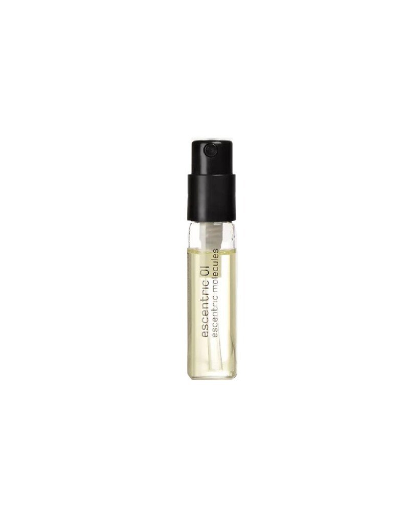 Escentric Molecules Escentrisk 01 2ml 0,07 fl. oz. hivatalos parfüm minta, Escentric Molecules Escentric 01 2ml 0,07 fl. oz. amostra oficial de parfume, Escentric Molecules Escentric 01 2ml 0,07 fl. oz. 官方香水样品, Mostră oficială de parfum Escentric Mol