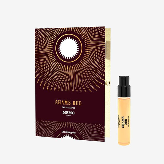 Memo Shams Oud 2ml / 0,6 Fl. Oz. offisiell prøve