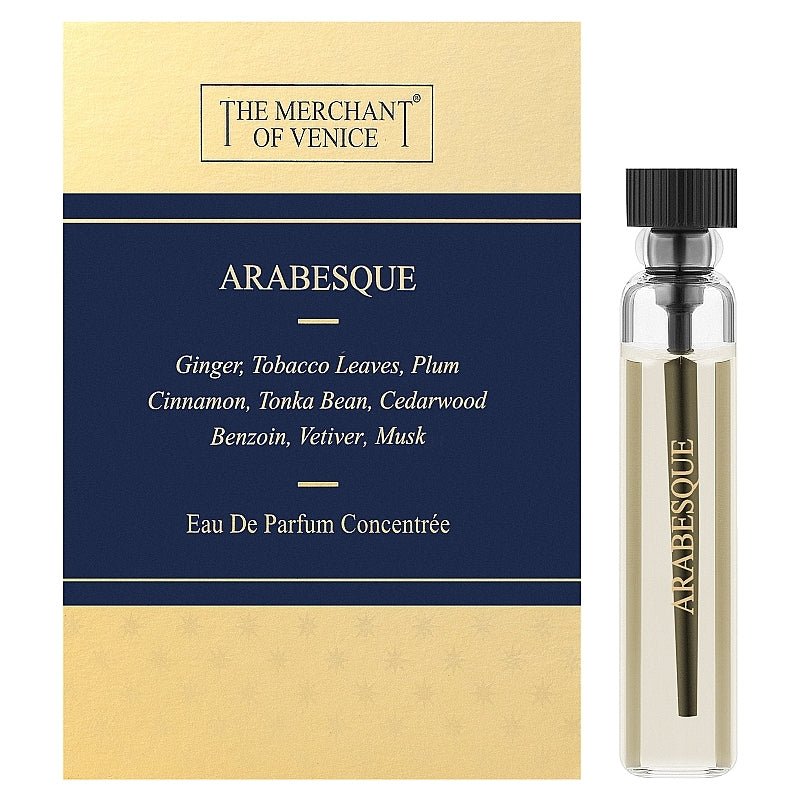 The Merchant of Venice Arabesque 2ml 0,07 fl. oz. Offisiell parfymeprøve, The Merchant of Venice Arabesque 2ml 0,07 fl. oz. offizielle Parfümprobe, The Merchant of Venice Arabesque 2ml 0,07 fl. oz. muestra de parfume oficial, The Merchant of Venice A