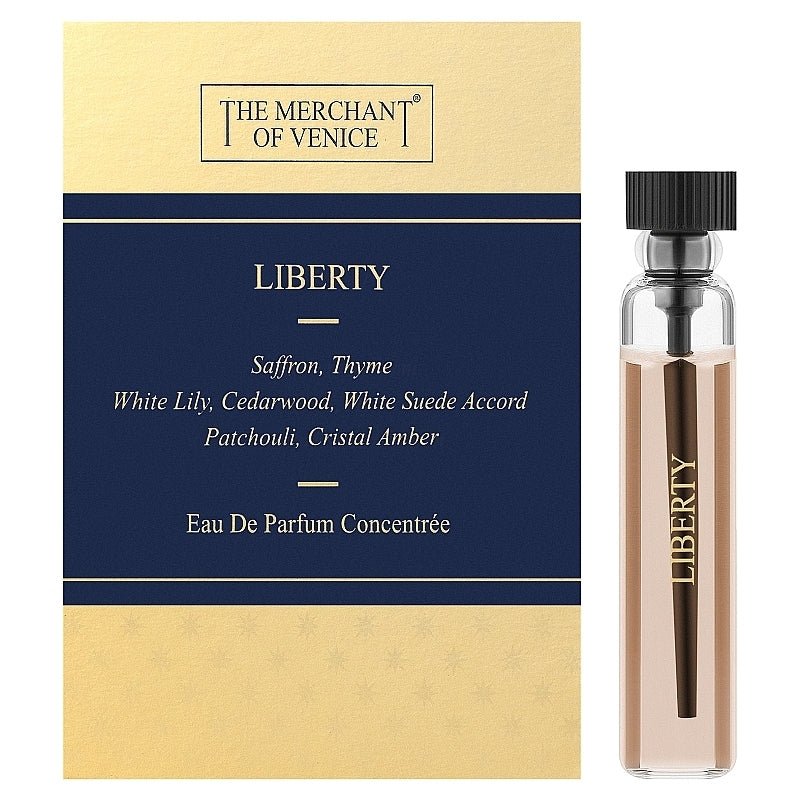 The Merchant of Venice Liberty 2ml Offisiell parfymeprøve, The Merchant of Venice Liberty 2ml 液量オンス公式香水サンプル, The Merchant of Venice Liberty 2ml офимнариална п, The Merchant of Venice Liberty Liberty 2ml échantillon de parfum officiel, The Merchant of