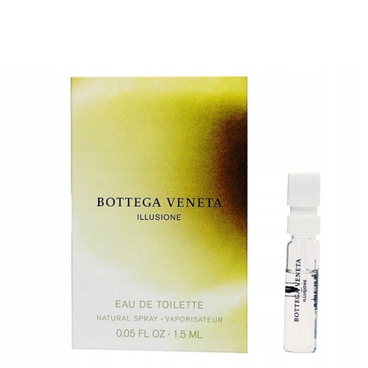Bottega Veneta Illusione Men 1,5ml 0,07 fl. oz. offisiell parfymeprøve, Bottega Veneta Illusione Men 1,5ml 0,07 fl. oz. offisiell duftprøve