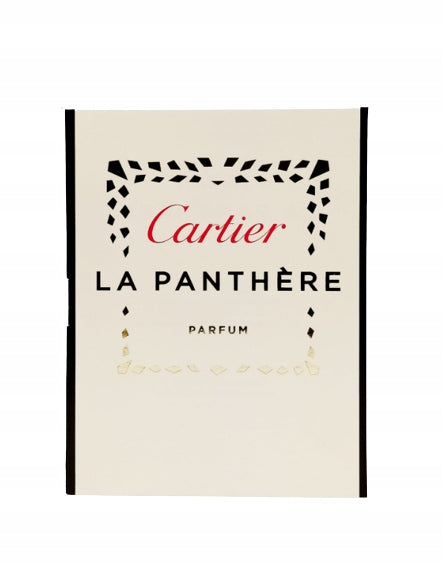 Cartier La Panthere 1,5 ml 0,05 fl. o.z. offisiell parfymeprøve