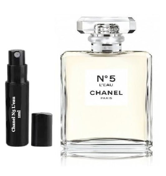 Chanel N5 L'eau parfymeprøver