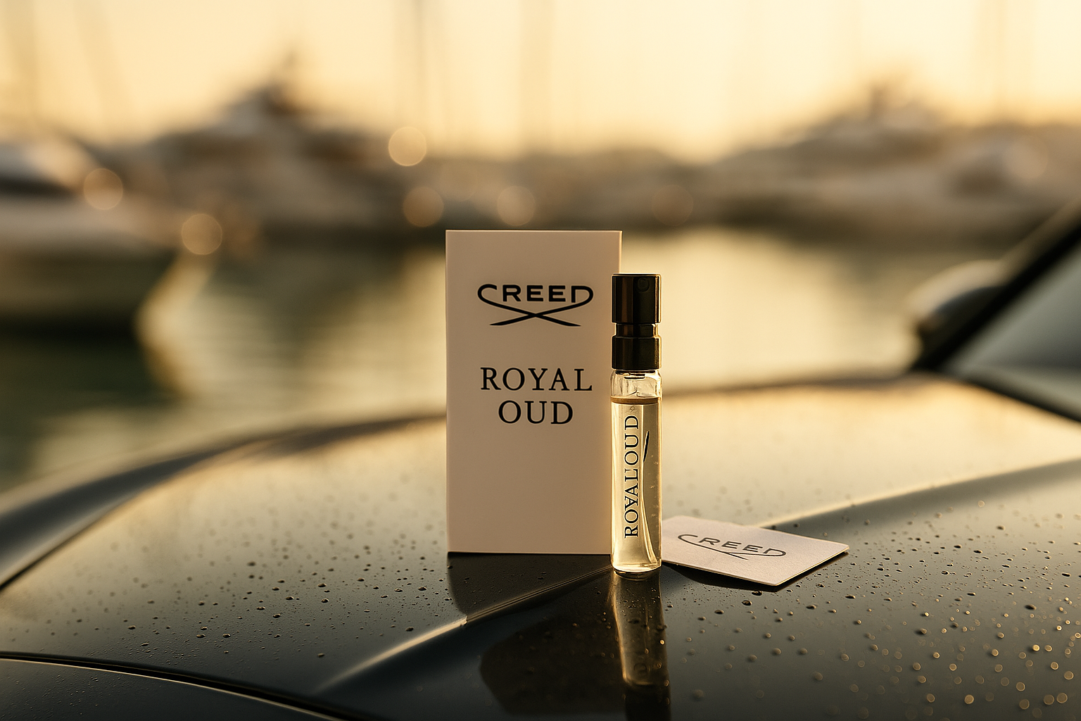 Creed Royal Oud edp 2ml 0,06 fl. oz. offisiell parfymeprøve parfymetester