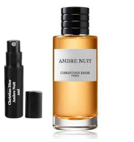 Christian Dior Ambre Nuit parfymeprøve 1ml 0,034 fl. oz.