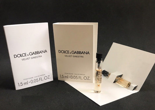 Dolce & Gabbana VELVET Ginestra 1,5 ml offisiell parfymeprøve