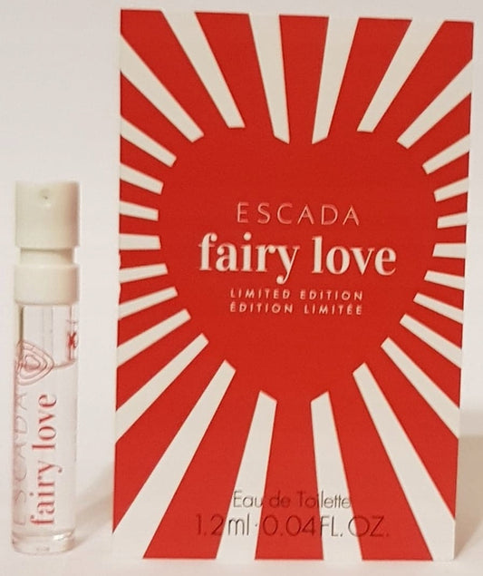 Escada Fairy Love begrenset opplag 1,2 ml 0,04 fl. oz. offisielle parfymeprøver
