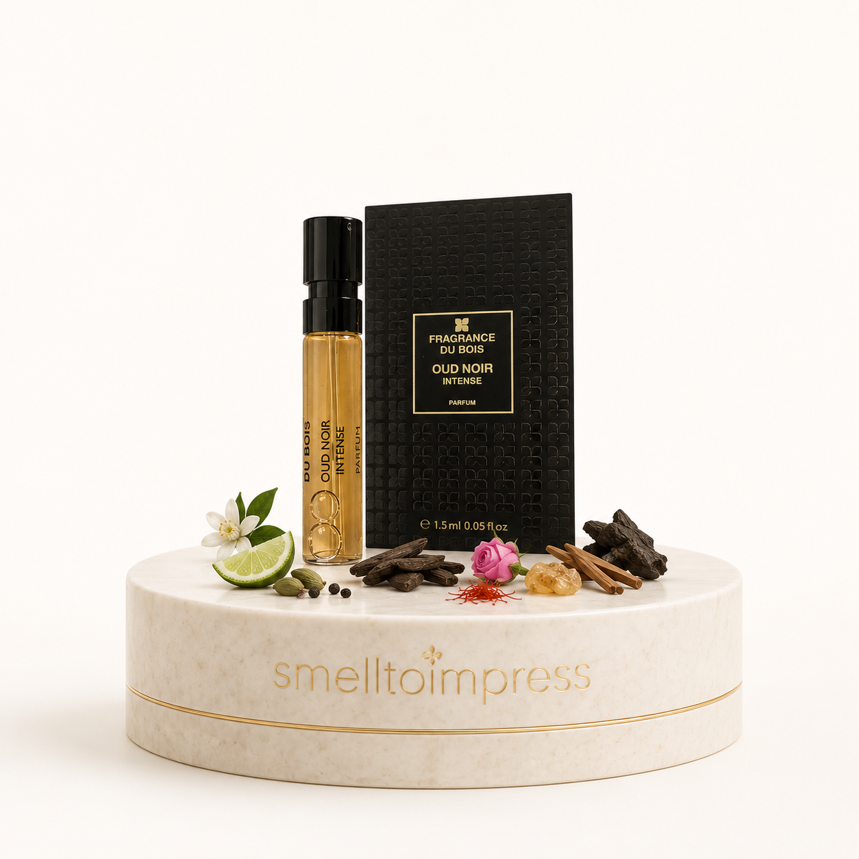 Fragrance Du Bois Oud Noir Intense 1.5ml 0.05 fl. oz. official fragrance samples perfume tester