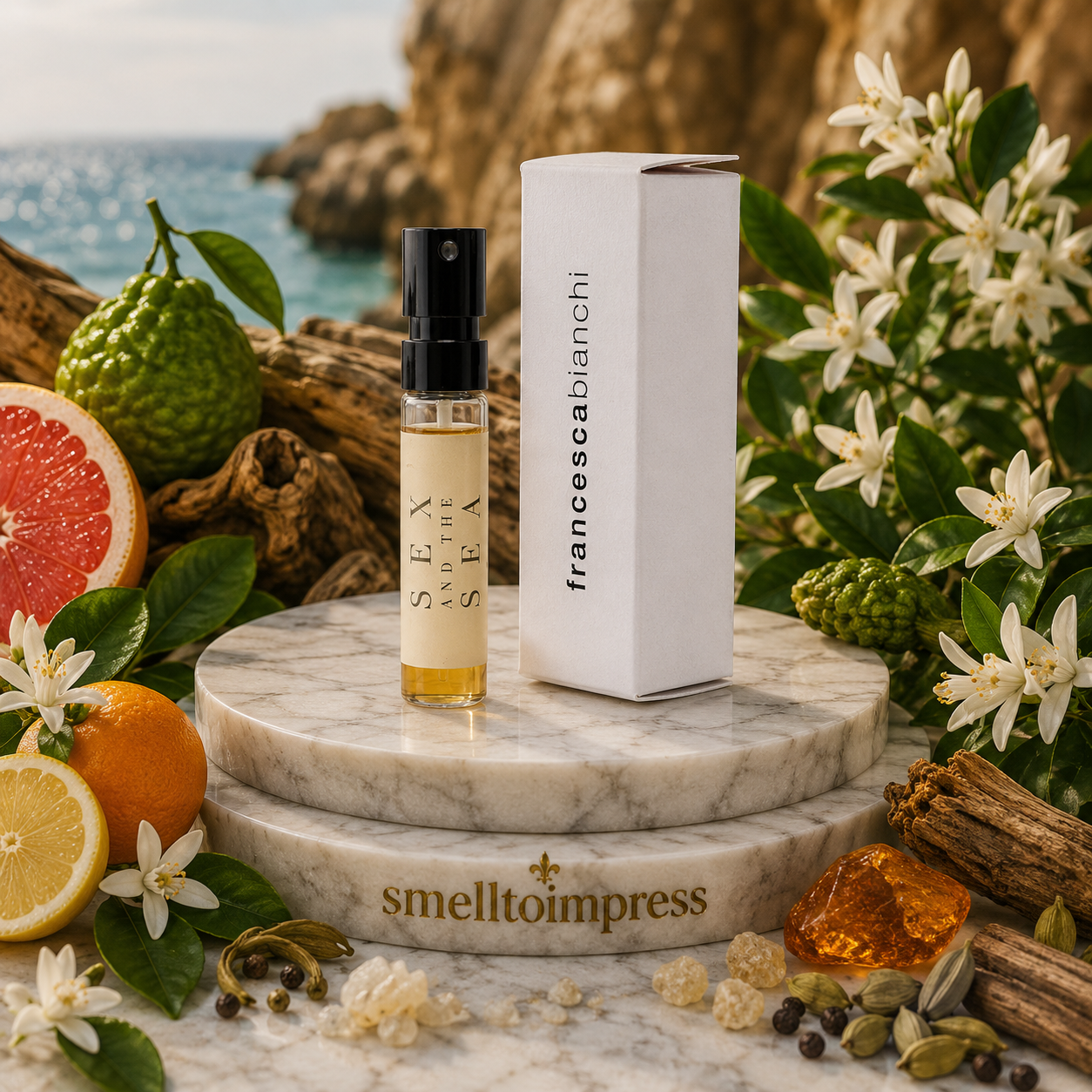 bilde av Francesca Bianchi Sex and the Sea Neroli offisiell parfymeprøve 1,5 ml 0,07 fl. oz