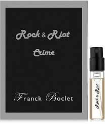 Franck Boclet Crime 1,5 ml offisiell parfymeprøve, Franck Boclet Crime 1,5 ml offisiell duftprøve, Franck Boclet Crime 1,5 ml offisiell duftprøve