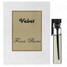 Franck Boclet Velvet 1,5 ml offisiell parfymeprøve, Franck Boclet Velvet 1,5 ml offisiell duftprøve, Franck Boclet Velvet 1,5 ml parfymeprøver, Franck Boclet Velvet 1,5 ml offisiell duftprøve