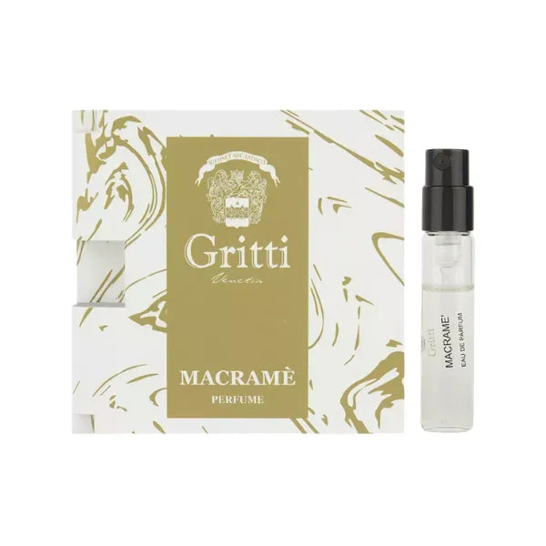 Gritti Macrame offisiell parfymeprøve 2 ml 0,06 fl. oz.