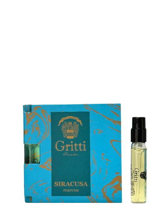 Gritti Siracusa offisiell parfymeprøve 2 ml 0,06 fl. oz.