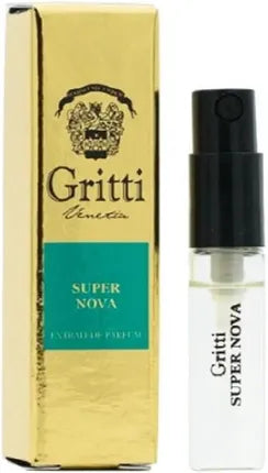 Gritti Super Nova offisiell parfymeprøve 2 ml 0,06 fl. oz.