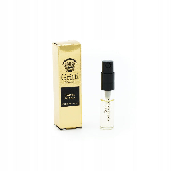 Gritti You're So Vain offisiell parfymeprøve 2 ml 0,06 fl. oz.