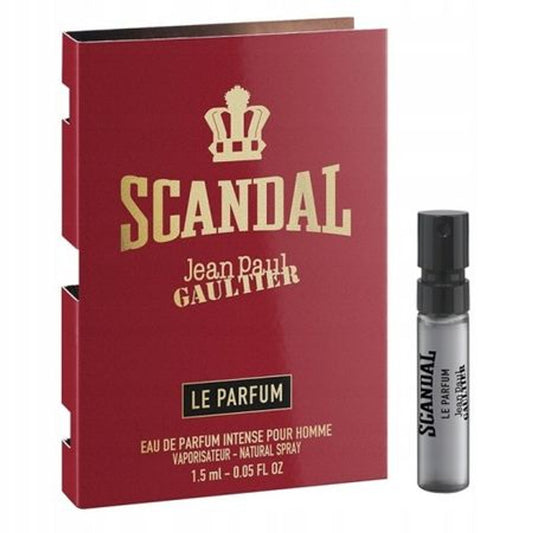 Jean Paul Gaultier Scandal Le Parfum Intense offisielle parfymeprøver, Jean Paul Gaultier Scandal Le Parfum Intense dufttester