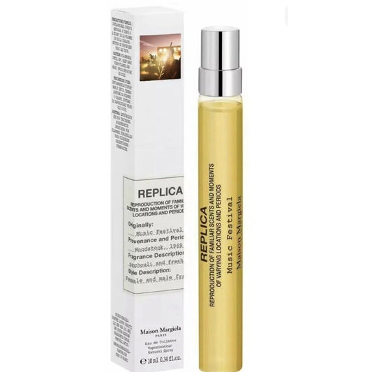 Maison Margiela Replica Music Festival 10ml offisiell reisestørrelse parfymeprøve