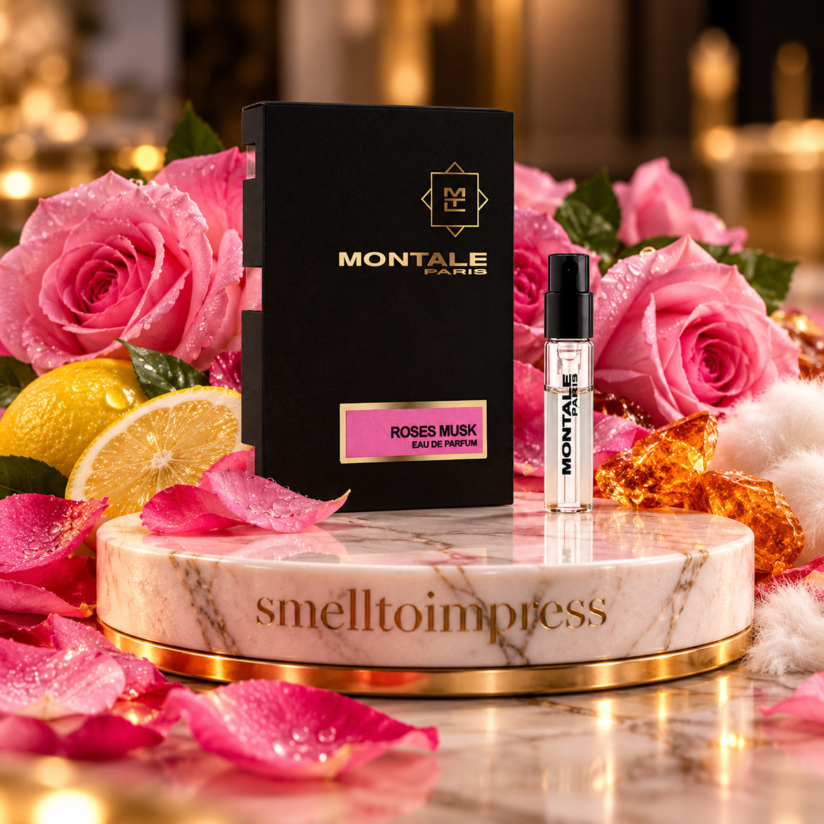 picture of Montale Roses Musk 2ml 0.06 fl. oz. official perfume samples