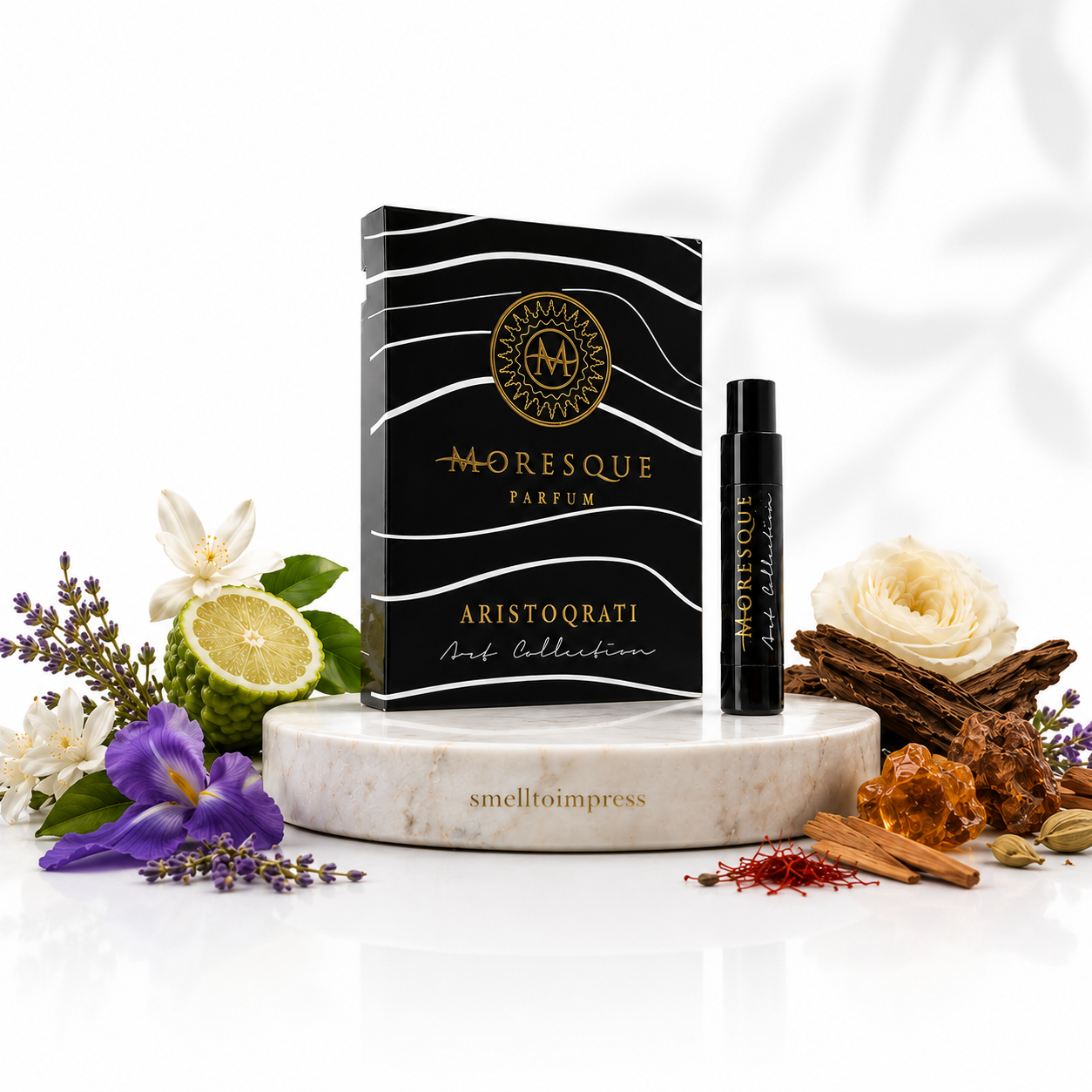 image of Moresque Aristoqrati 0.068 OZ 2 ML official perfume sample
