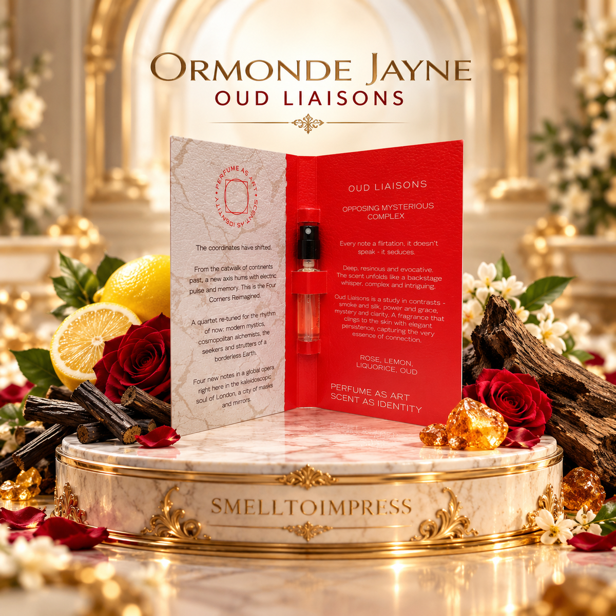 bilde av offisiell parfymeprøve Ormonde Jayne Oud Liaisons 2,5 ml