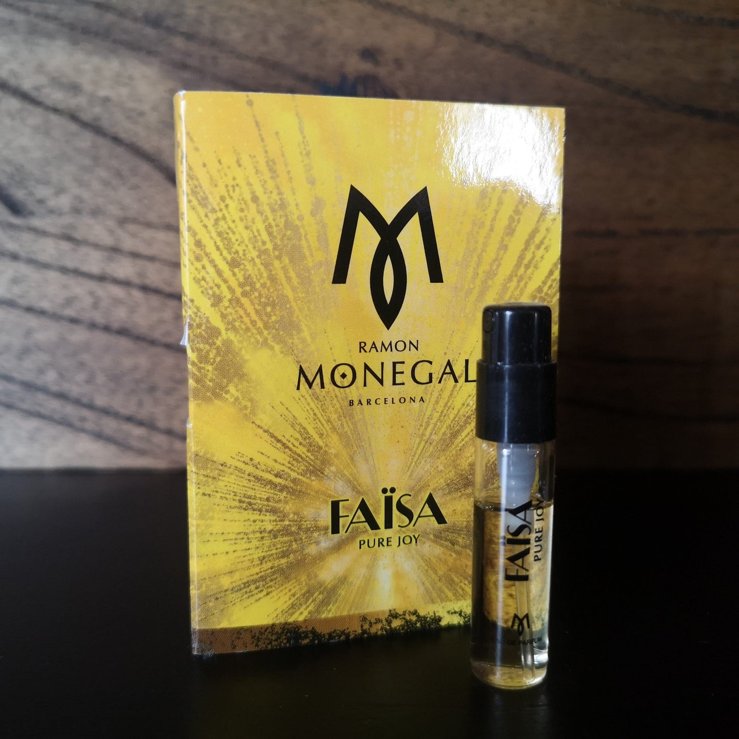 Ramon Monegal Faisa Pure Joy offisiell parfymeprøve 2ml 0,06 fl.o.z. parfymetester