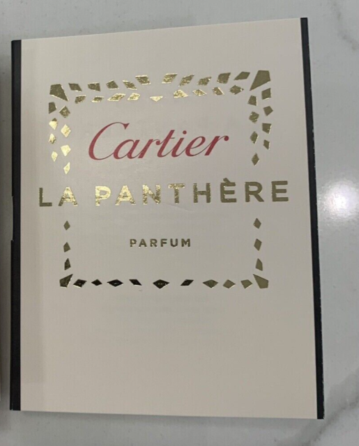 Cartier La Panthere 1,5 ml 0,05 fl. o.z. offisiell duftprøve