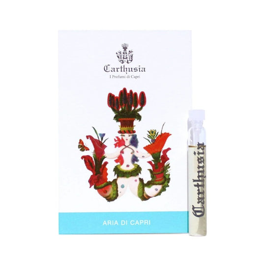 offisiell Carthusia parfymeprøve Carthusia Aria di Capri størrelse 2ml 0,06 oz. parfymetester