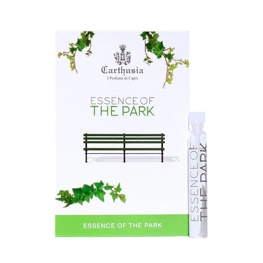 offisiell Carthusia parfymeprøve Carthusia Essence of the park størrelse 2ml 0,06 oz.