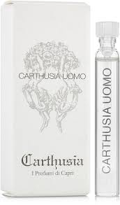 offisiell Carthusia parfymeprøve Carthusia Uomo størrelse 2ml 0,06 oz.
