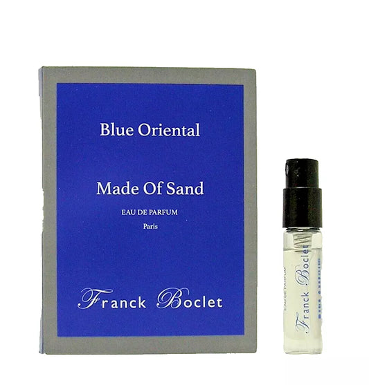 offisiell parfymeprøve av Franck Boclet Made Of Sand 1,5ml 0,54 o.z.