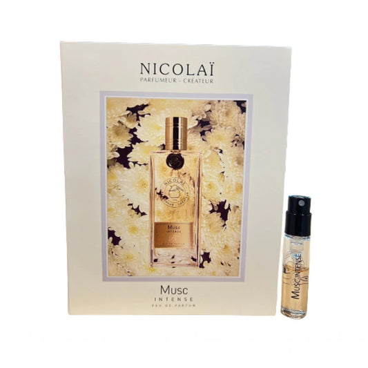 offisielle parfymeprøver av Nicolai Musc-duft 1,8 ml 0,07 oz.