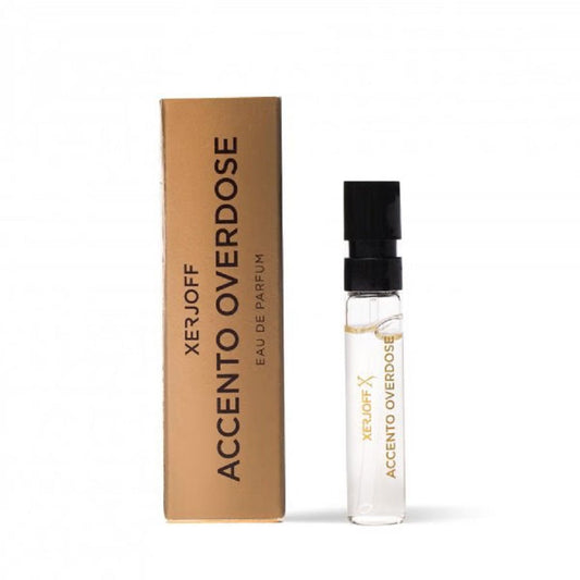XERJOFF ACCENTO OVERDOSE 2.0ml Offisiell parfymeprøve, XERJOFF ACCENTO OVERDOSE 2.0ml offizielle Parfümprobe, XERJOFF ACCENTO OVERDOSE 2.0ml muestra de parfume official, XERJOFF ACCENTO OVERDOSE 2.0ml液量オンス公式香水サンプル, XERJOFF ACCENTO OVERDOSE 2.0ml camp