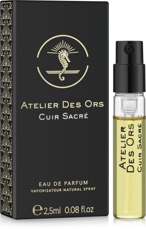 Atelier Des Ors Cuir Sacre 2,5ml 0,08 fl. oz. Offisielle parfymeprøver