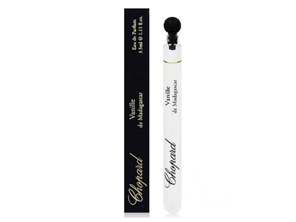 Chopard Vanille de Madagascar 3,5 ml 0,12 fl. oz. offisiell prøve-Chopard Rose Seljuke-Chopard Haute Parfumerie-Chopard Rose Seljuke 3,5ml 0,12 fl. oz. mini-smelltoimpress