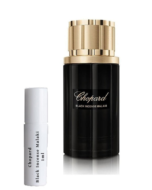 Chopard Black Incense Malaki prøve hetteglass spray 1ml