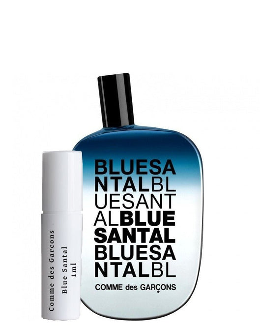 Comme des Garçons blå Santal hetteglass 1ml