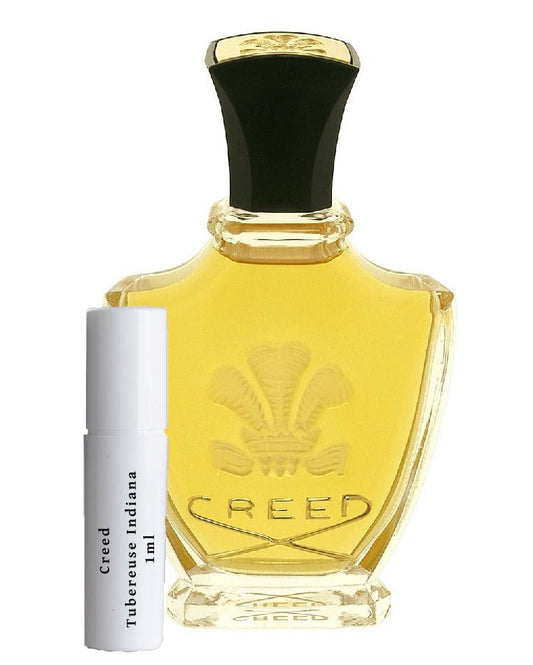 Creed Tubereuse Indiana prøve hetteglass spray 1ml
