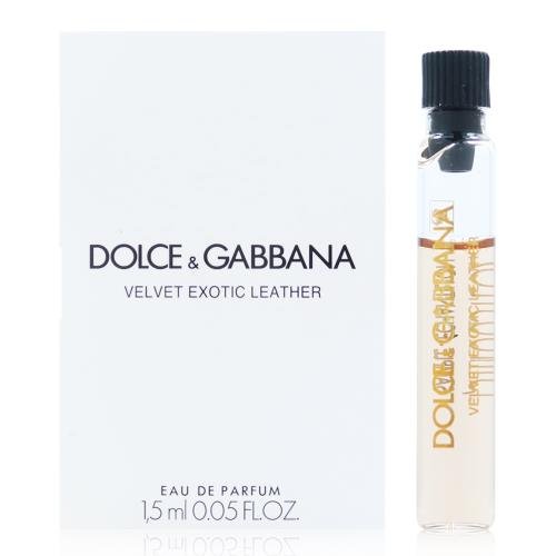 Velvet Exotic Leather By Dolce & Gabbana 1,5 ml 0,05 fl. o.z. Offisiell parfymeprøve, Velvet Exotic Leather By Dolce & Gabbana 1,5 ml 0,05 fl. o.z. offizielle Parfümprobe, Velvet Exotic Leather By Dolce & Gabbana 1,5 ml 0,05 fl. o.z. muestra de parfu