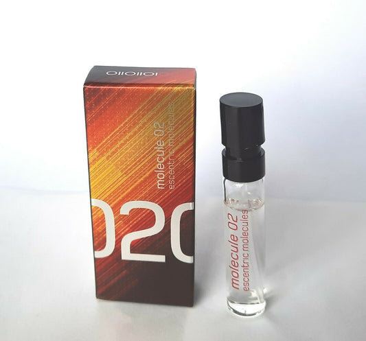 Escentric Molecules Molecule 02 offisiell prøve 2ml 0,07 fl. o.z.