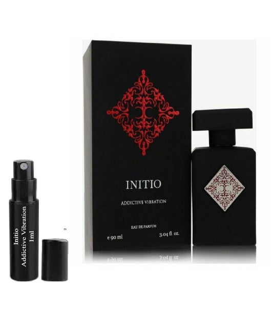 Initio Addictive Vibration 1ml 0,03 fl. o.z. parfymeprøve, Initio Addictive Vibration 1ml 0,03 fl. o.z. 液量オンス公式香水サンプル, Initio Addictive Vibration 1ml 0,03 fl. o.z. парфюмна проба, Initio Addictive Vibration 1ml 0,03 fl. o.z. échantillon de parfum, In