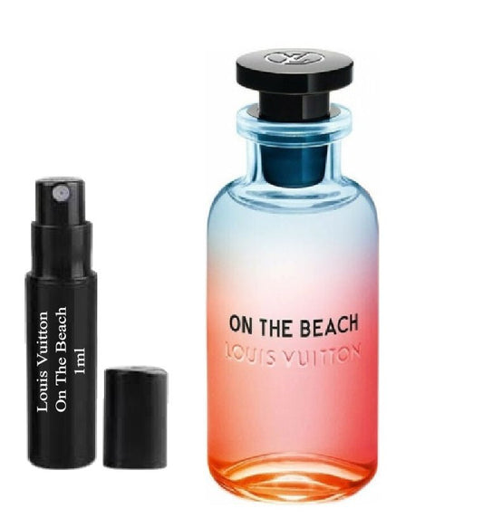Louis Vuitton On The Beach 1ml 0,03 fl. o.z. parfymeprøve, Louis Vuitton On The Beach 1ml 0,03 fl. o.z. 液量オンス公式香水サンプル, Louis Vuitton On The Beach 1ml 0,03 fl. o.z. парфюмна проба, Louis Vuitton On The Beach 1ml 0,03 fl. o.z. échantillon de parfum, Lo