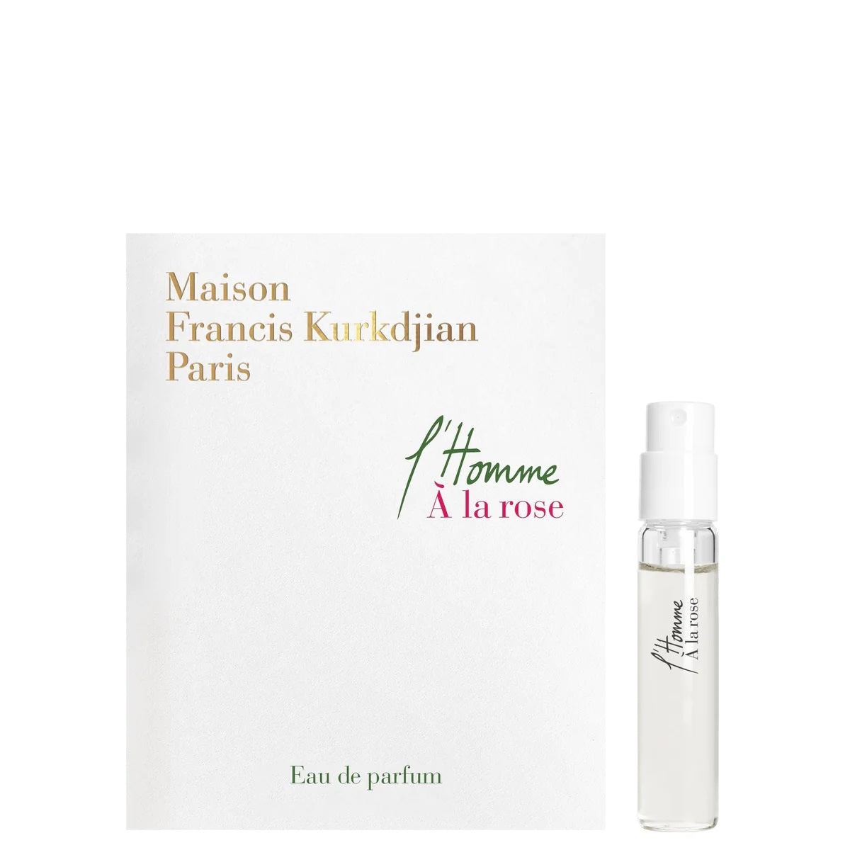 Maison Francis Kurkdjian L'Homme A la Rose 2ml 0,06 fl. oz. offisielle duftprøver