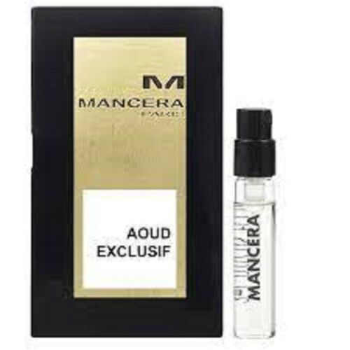 Mancera Aoud Exclusif Mini Vial spray Offisiell parfyme Prøve 2,0ml 0,07 fl.o.z.