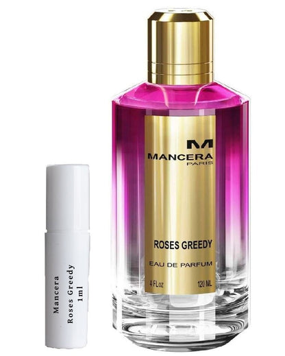 Mancera Roses Greedy duftprøver-Mancera Roses Greedy-Mancera-1ml sample-smelltoimpress