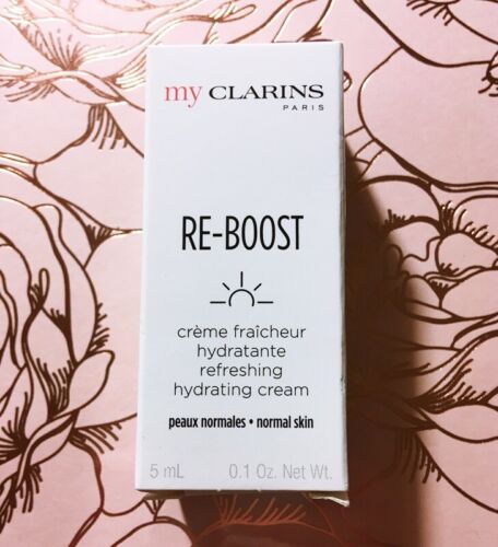 My Clarins Re-Boost forfriskende fuktighetsgivende krem ​​Mini hudpleieprøve 5ML 0,1 oz. normal hud
